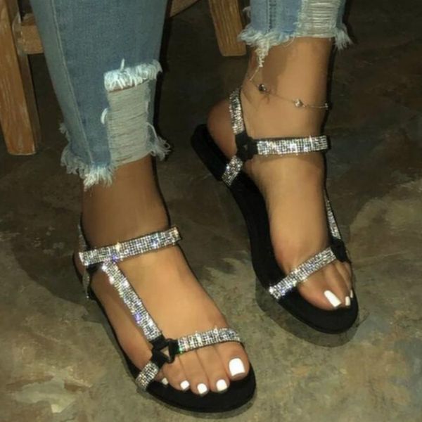 2020 black flat bling bling sandals women summer rhinestone pink women sandals beach shoes simple plus size 37-42
2020 black flat bling bling sandals women summer rhinestone pink women sandals beach shoes simple plus size 37-42
