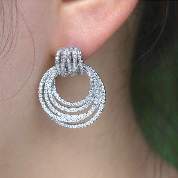 2020 fashion koren earrings for women hoop earring studs with full shiny cubiz zircon female earring, Golden
2020 fashion koren earrings for women hoop earring studs with full shiny cubiz zircon female earring, Golden
