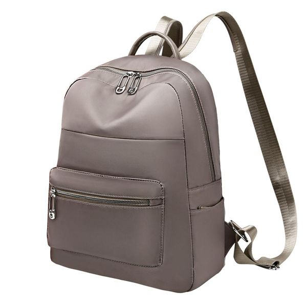 simple women's backpack fashion nylon backpacks large capacity rucksack zipper solid color backpack women travel bag #20
simple women's backpack fashion nylon backpacks large capacity rucksack zipper solid color backpack women travel bag #20