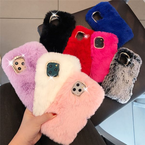 cute rabbit fur phone case for iphone 11 pro max xr xs max bling diamond back cover for iphone xr 7 8 plus
cute rabbit fur phone case for iphone 11 pro max xr xs max bling diamond back cover for iphone xr 7 8 plus