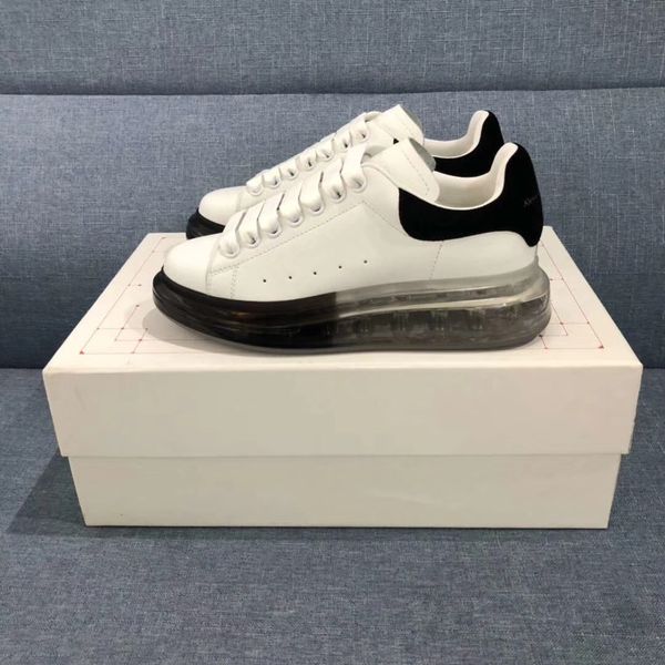 2019 counter quality genuine leather lace-up women round toe white clear sole women sneakers shoes, Black
2019 counter quality genuine leather lace-up women round toe white clear sole women sneakers shoes, Black