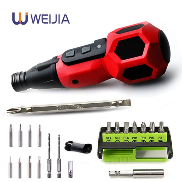 home diy super torque electric screwdriver mini drill 3.6v lithium battery replace traditional screwdriver led light power tools
home diy super torque electric screwdriver mini drill 3.6v lithium battery replace traditional screwdriver led light power tools