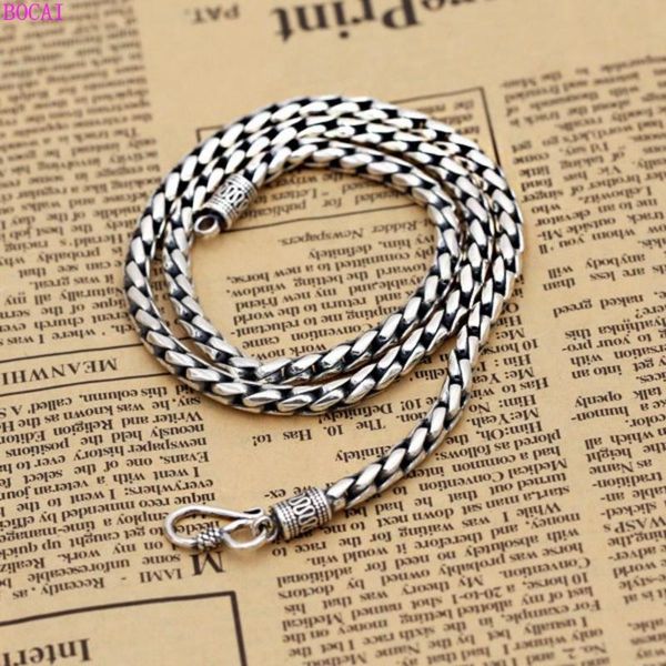 s925 sterling silver chain personality domineering retro thai silver necklace hip hop male chain twist necklace
s925 sterling silver chain personality domineering retro thai silver necklace hip hop male chain twist necklace