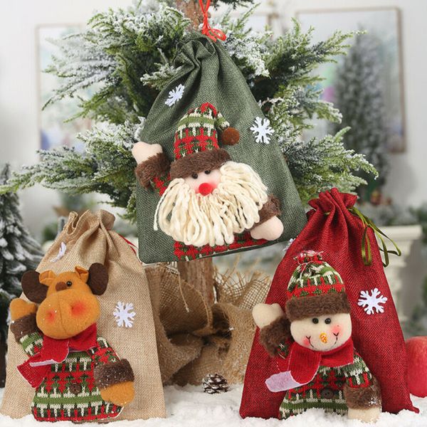 new fashion cute christmas reuseable gift bags deer bear party drawstring packing stocking filler
new fashion cute christmas reuseable gift bags deer bear party drawstring packing stocking filler