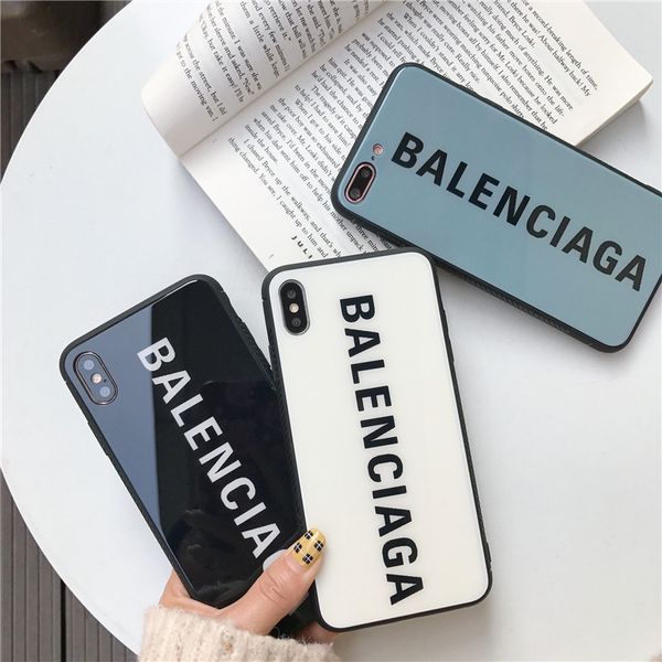 Hot sale in 2019 Luxury atmosphere France Paris Brand hard soft edge Glass phone case for iphone X XS Max XR 8 7 6 6S Plus fashion Sports co
Hot sale in 2019 Luxury atmosphere France Paris Brand hard soft edge Glass phone case for iphone X XS Max XR 8 7 6 6S Plus fashion Sports co