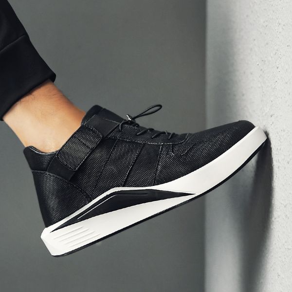 large size 38-48 spring autumn winter warm shoes high leather men casual shoes men 2019 fashion lace-up flat sneakers, Black
large size 38-48 spring autumn winter warm shoes high leather men casual shoes men 2019 fashion lace-up flat sneakers, Black