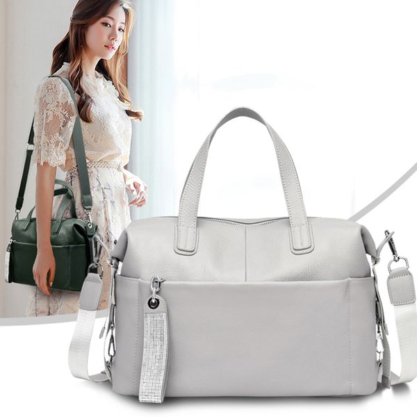 fashion genuine leather bag handbag women shoulder bag brand designer retro cowhide purse female boston
fashion genuine leather bag handbag women shoulder bag brand designer retro cowhide purse female boston