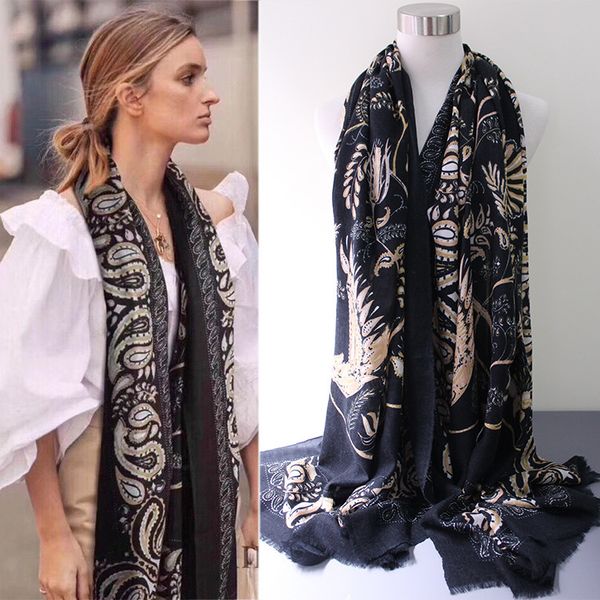 flame phoenix cashmere thin section shawl scarf lady season scarf, Blue;gray
flame phoenix cashmere thin section shawl scarf lady season scarf, Blue;gray