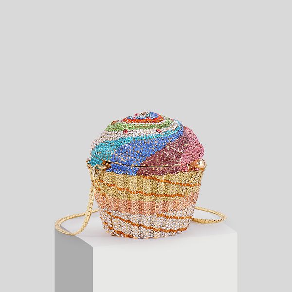 women evening handbag cake shape crystal diamond studded shining sparking metal cluch purse fashion cute girl party bag
women evening handbag cake shape crystal diamond studded shining sparking metal cluch purse fashion cute girl party bag