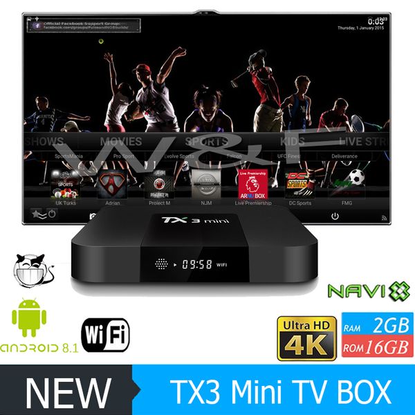 

original tx3 mini android 8.1 tv box amlogic s905w 1gb 8gb /2gb 16gb media box pk t95m x96 mxq pro