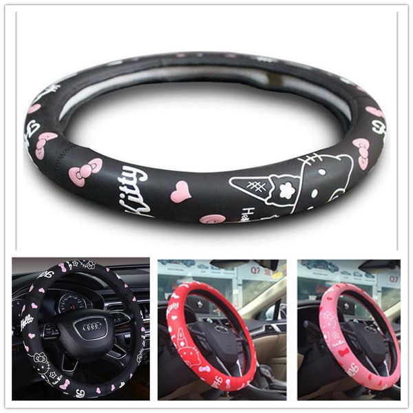 hello kitty car accessories lovely car steering wheel cover silicone latex universal steering cover 38 cm
hello kitty car accessories lovely car steering wheel cover silicone latex universal steering cover 38 cm