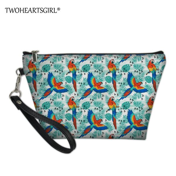 twoheartsgirl hawaii parrot printing women make up bag travel cosmetic case zipper waterproof female leather makeup bag
twoheartsgirl hawaii parrot printing women make up bag travel cosmetic case zipper waterproof female leather makeup bag