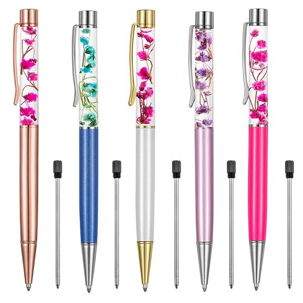 dry flower ballpoint pen,dynamic liquid flower pen,metal ballpoint pen,black ink refill pen writing stationery schoo, Blue;orange
dry flower ballpoint pen,dynamic liquid flower pen,metal ballpoint pen,black ink refill pen writing stationery schoo, Blue;orange