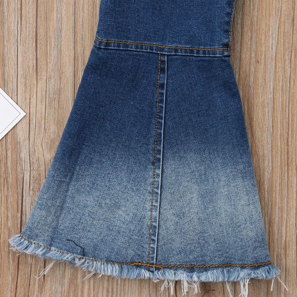 vogue cute toddler kids baby girl bell-bottoms pants denim wide leg jeans trousers size 3-7t, White
vogue cute toddler kids baby girl bell-bottoms pants denim wide leg jeans trousers size 3-7t, White