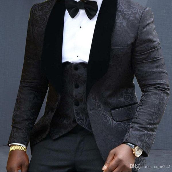 excellent style one button black groom tuxedos shawl lapel groomsmen man suits mens wedding suits (jacket+pants+vest+tie) 460, Black;gray
excellent style one button black groom tuxedos shawl lapel groomsmen man suits mens wedding suits (jacket+pants+vest+tie) 460, Black;gray