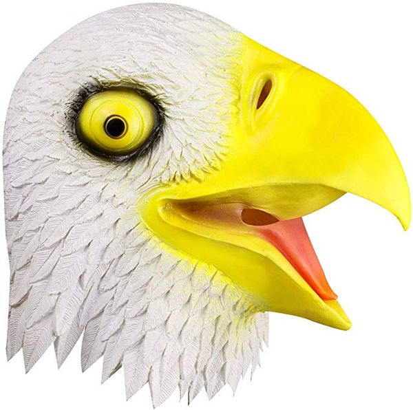 funny eagle head mask latex animal mask halloween cosplay costume party bird hawk props
funny eagle head mask latex animal mask halloween cosplay costume party bird hawk props