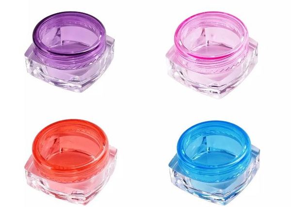 2g 3g 5g colorful diamond shape empty cosmetic containers screw cap sample containers jar skin care cream jars pot tins 600pcs
2g 3g 5g colorful diamond shape empty cosmetic containers screw cap sample containers jar skin care cream jars pot tins 600pcs