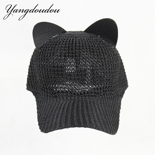 yangdoudou kitted hollow ear baseball cap 2019 new women breathable cool for summer lovely snapback hat casual outdoor, Blue;gray
yangdoudou kitted hollow ear baseball cap 2019 new women breathable cool for summer lovely snapback hat casual outdoor, Blue;gray