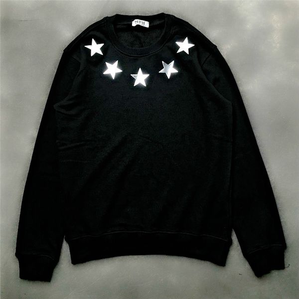 mens designer hoodies givh67 new fashion brand luxury three-dimensional sequined pentagonal satellite garment with neckline, Black
mens designer hoodies givh67 new fashion brand luxury three-dimensional sequined pentagonal satellite garment with neckline, Black