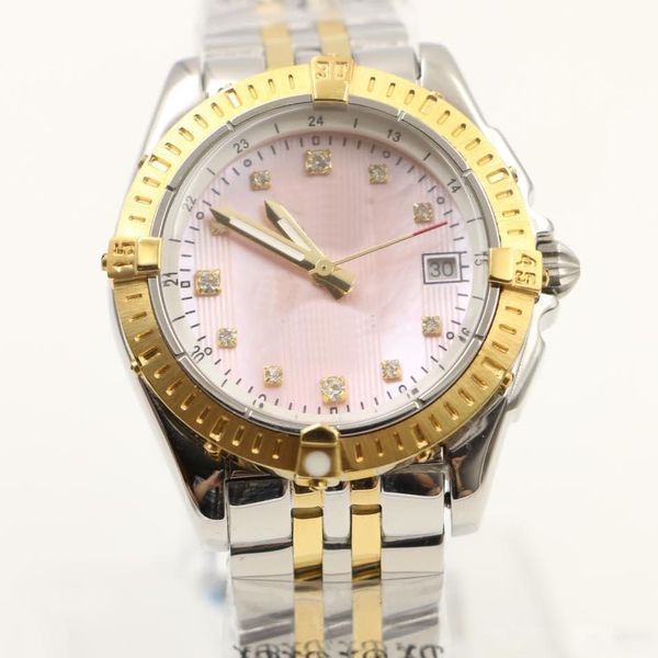 35MM Casual quartz movement diamond womens women watch watches ladies wristwatch pink shell dial two tone stainless steel watches
35MM Casual quartz movement diamond womens women watch watches ladies wristwatch pink shell dial two tone stainless steel watches