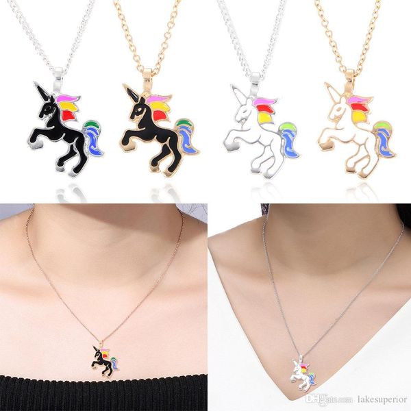 new unicorn pendant necklace women ladies animal horse clavicle chain short necklace with card jewelry gift accessories ing, Silver
new unicorn pendant necklace women ladies animal horse clavicle chain short necklace with card jewelry gift accessories ing, Silver