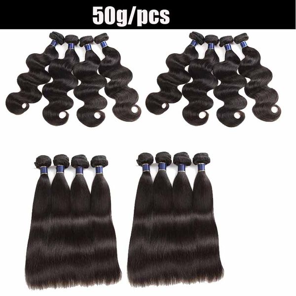 8a unprocessed peruvian virgin hair weaves body wave straight 5/6/8 bundles lot brazilian virgin hair wefts 10-26 inches 50g/pcs, Black
8a unprocessed peruvian virgin hair weaves body wave straight 5/6/8 bundles lot brazilian virgin hair wefts 10-26 inches 50g/pcs, Black