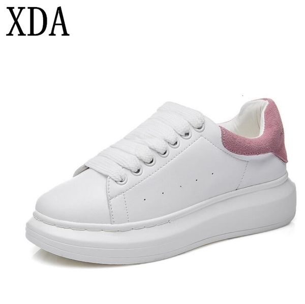 xda 2019 new fashion spring autumn genuine leather flats sheos women white casual shoes leisure lace-up platform single shoes cj191212, Black
xda 2019 new fashion spring autumn genuine leather flats sheos women white casual shoes leisure lace-up platform single shoes cj191212, Black