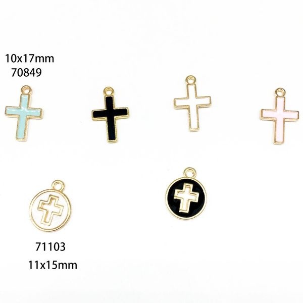 30pcs/lot candy color cross oil drop charms diy bracelet necklace making pendant for diy handmade jewelry, Bronze;silver
30pcs/lot candy color cross oil drop charms diy bracelet necklace making pendant for diy handmade jewelry, Bronze;silver
