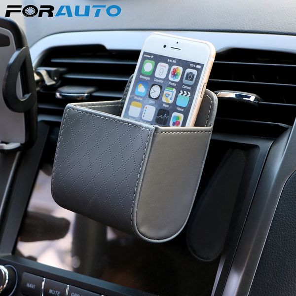 forauto outlet mobile phone bag universal pocket storage bag pu leather car organizer outlet vent tidy storage car-styling
forauto outlet mobile phone bag universal pocket storage bag pu leather car organizer outlet vent tidy storage car-styling
