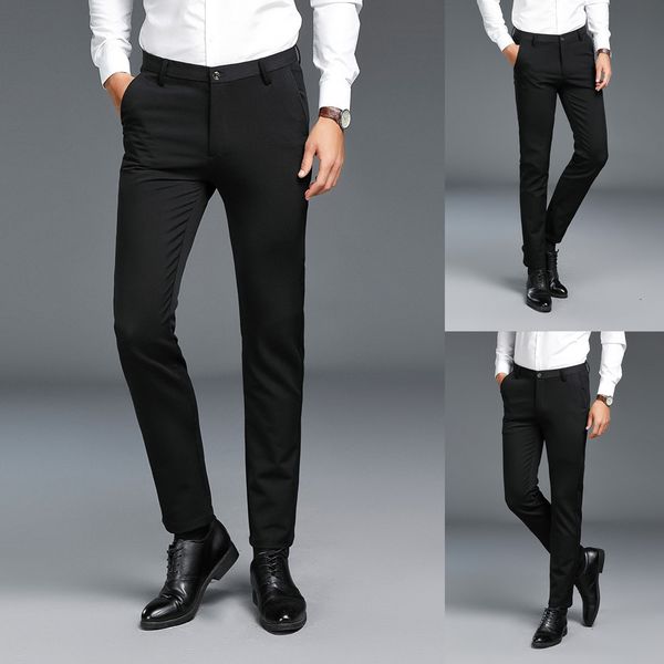 trousers men in men's casual pants men's new fashion solid casuall slim zippered business pants long trousers pantalones hombre, Black
trousers men in men's casual pants men's new fashion solid casuall slim zippered business pants long trousers pantalones hombre, Black