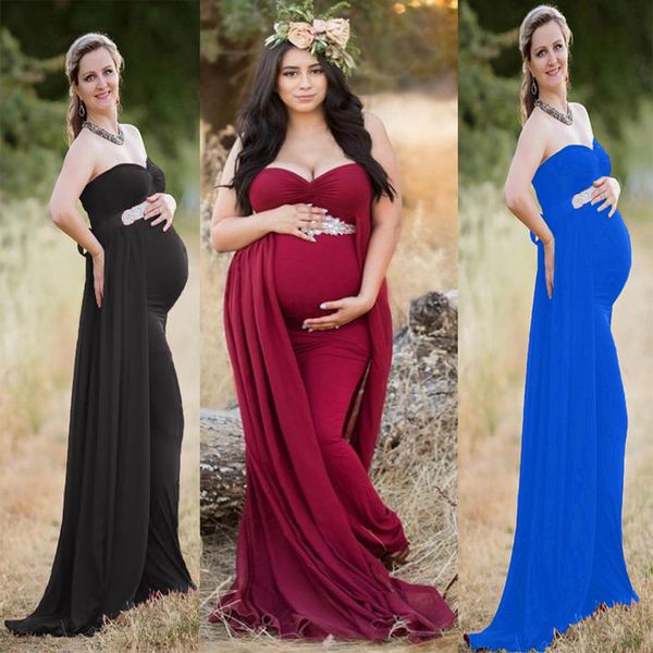 maternity dresses pography maxi long clothes for pregnant women chiffon dress po shoot pregnancy, White
maternity dresses pography maxi long clothes for pregnant women chiffon dress po shoot pregnancy, White