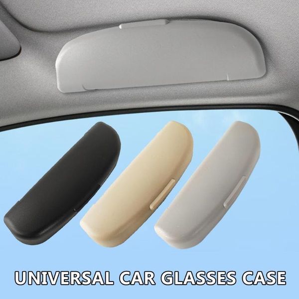 universal car glasses case handle modified multifunctional interior space saving organizer hidden sunglasses holder storage box 
universal car glasses case handle modified multifunctional interior space saving organizer hidden sunglasses holder storage box