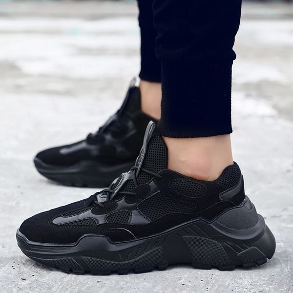 krasovki men spring new casual shoes for male breathable fashion mens dad sneakers male shoes footwear tenis masculino 500, Black
krasovki men spring new casual shoes for male breathable fashion mens dad sneakers male shoes footwear tenis masculino 500, Black