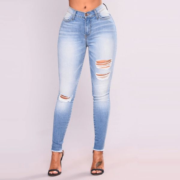 new long casual fashion jeans women skinny pencil denim pants high waist ripped hole elastic stretch slim jeans women s-3xl, Blue
new long casual fashion jeans women skinny pencil denim pants high waist ripped hole elastic stretch slim jeans women s-3xl, Blue