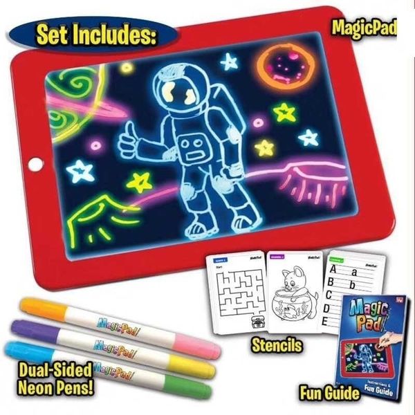 magic drawing board interesting cartoon led blue/red student painting led artboard graffiti art 3d painting board, Black;red
magic drawing board interesting cartoon led blue/red student painting led artboard graffiti art 3d painting board, Black;red
