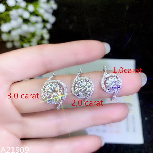 kjjeaxcmy fine jewelry 925 sterling silver inlaid mosang diamond gems ladies ring support detection luxury new, Golden;silver
kjjeaxcmy fine jewelry 925 sterling silver inlaid mosang diamond gems ladies ring support detection luxury new, Golden;silver