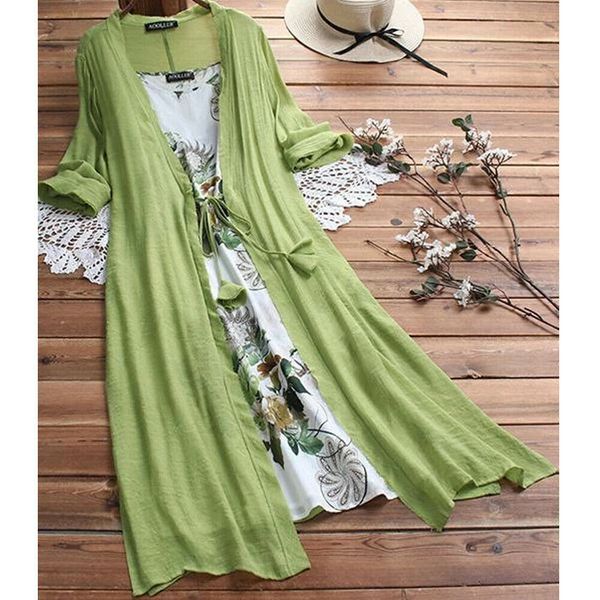 new 2pcs set autumn women casual printing dyeing boho maxi long cardigan dress -5xl 2019, White
new 2pcs set autumn women casual printing dyeing boho maxi long cardigan dress -5xl 2019, White