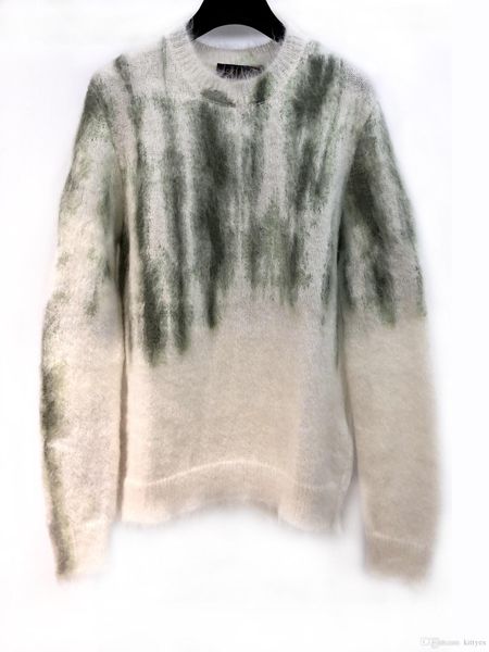 falection italy paris fashion 19fw placed brushed intarsia mohair crewneck knitwear, White;black
falection italy paris fashion 19fw placed brushed intarsia mohair crewneck knitwear, White;black