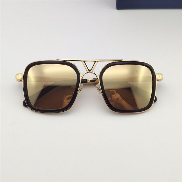 gold mirror sunglasses metal square frame 0947 des lunettes de soleil men glasses uv protection with box, White;black
gold mirror sunglasses metal square frame 0947 des lunettes de soleil men glasses uv protection with box, White;black