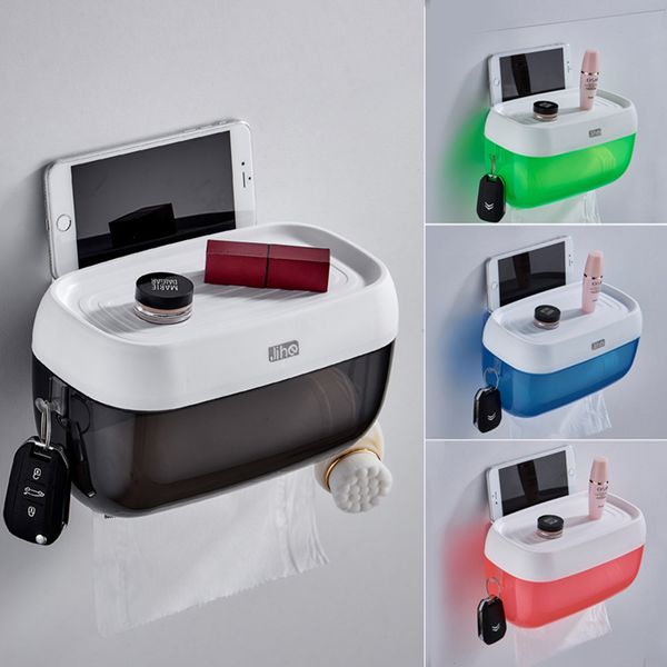 punch-paper towel holder washroom kitchen multi-function waterproof tissue box bathroom wall storage tissue storage box
punch-paper towel holder washroom kitchen multi-function waterproof tissue box bathroom wall storage tissue storage box