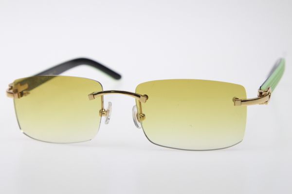 3524012 rimless plank sunglasses designer man or woman v400 glasses fashion silver brown lens, White;black
3524012 rimless plank sunglasses designer man or woman v400 glasses fashion silver brown lens, White;black