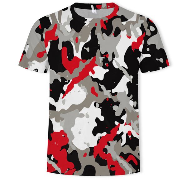 mens designer camouflage printing fashion brand round collar short sleeve t-shirt, White;black
mens designer camouflage printing fashion brand round collar short sleeve t-shirt, White;black
