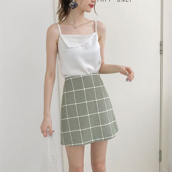 женская шифон camis solid color рассечение шеи женщин сыпучие танки laides повседневный tops street style, White
женская шифон camis solid color рассечение шеи женщин сыпучие танки laides повседневный tops street style, White