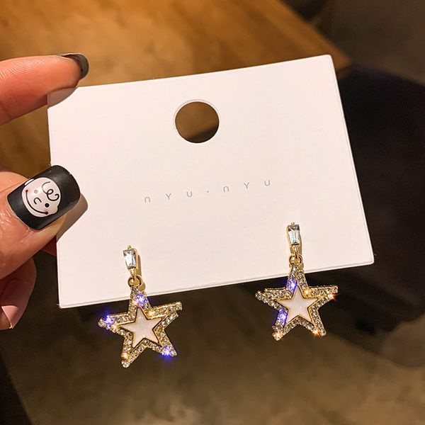 fashion rhinestone gold strar earrings for women beautiful girl earing prom jewelry 2020 new korea, Golden;silver
fashion rhinestone gold strar earrings for women beautiful girl earing prom jewelry 2020 new korea, Golden;silver