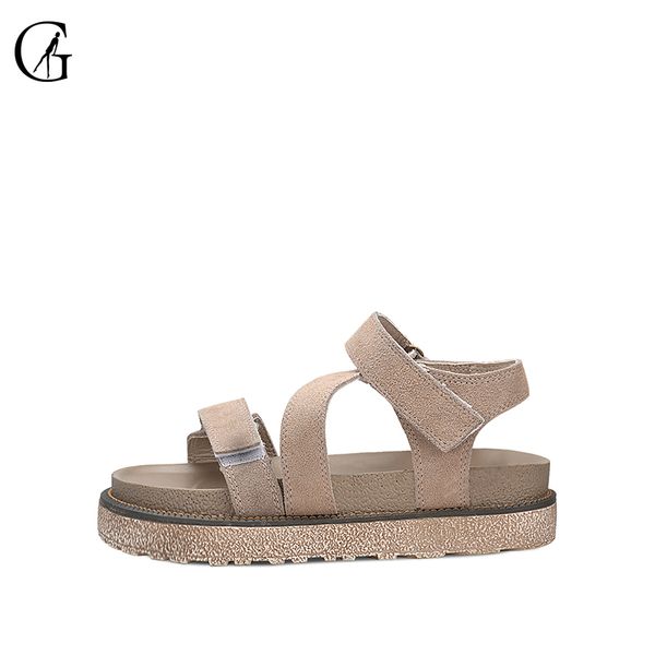 goxeou women's sandals khaki suede roman thick sole comfortable casual beach shoes c13, Black
goxeou women's sandals khaki suede roman thick sole comfortable casual beach shoes c13, Black