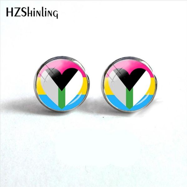2019 new pansexual pride flag earring heterosexual flags ear stud round hand craft earrings silver glass jewelry hz4, Golden;silver
2019 new pansexual pride flag earring heterosexual flags ear stud round hand craft earrings silver glass jewelry hz4, Golden;silver