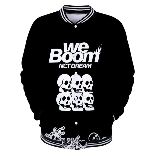 kpop nct dream 2019 new we boom 3d print baseball uniform men/women harajuku baseball jackets clothes, Black;brown
kpop nct dream 2019 new we boom 3d print baseball uniform men/women harajuku baseball jackets clothes, Black;brown