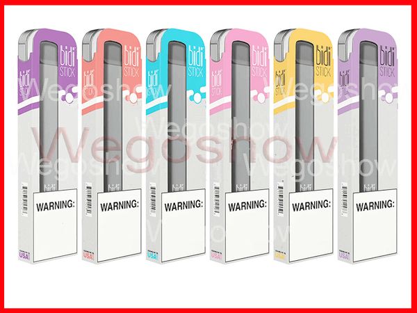 Newest BIDI STICK Disposable Device Pod Starter Kit 280mAh Battery 1.4ml Cartridge Vape Empty Puffbar Plus Pop posh Plus
Newest BIDI STICK Disposable Device Pod Starter Kit 280mAh Battery 1.4ml Cartridge Vape Empty Puffbar Plus Pop posh Plus