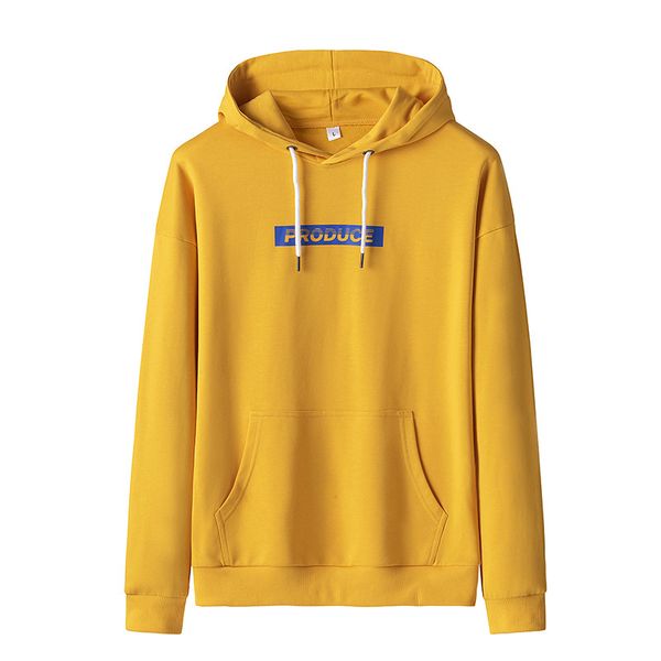 2020 autumn hoodie men's loose casual hooded trend hoodie with sleeves simple men long sleeve printed couples men's wear, Black 
2020 autumn hoodie men's loose casual hooded trend hoodie with sleeves simple men long sleeve printed couples men's wear, Black