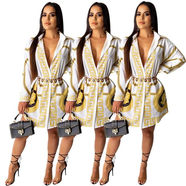 designer singler breasted turn down collar loose dresses luxury women shirt dress fall autumn, Black;gray
designer singler breasted turn down collar loose dresses luxury women shirt dress fall autumn, Black;gray
